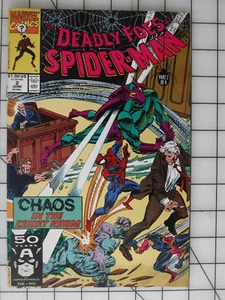 Marvel Comics Vol 1 #2 June 1991 The Deadly Foes Of Spider-Man Chaos - Picture 1 of 2