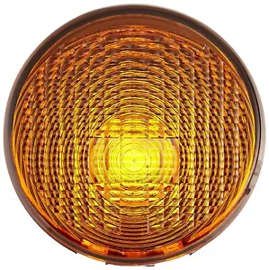 Fits 07-13 Jeep Wrangler Front Park Signal Light Passenger Right Side Amber Lens - Picture 1 of 1