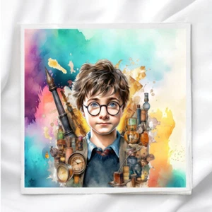 Panel de tela Harry Potter para acolchado artesanía costura edredón bloque HPM74964 - Imagen 1 de 2