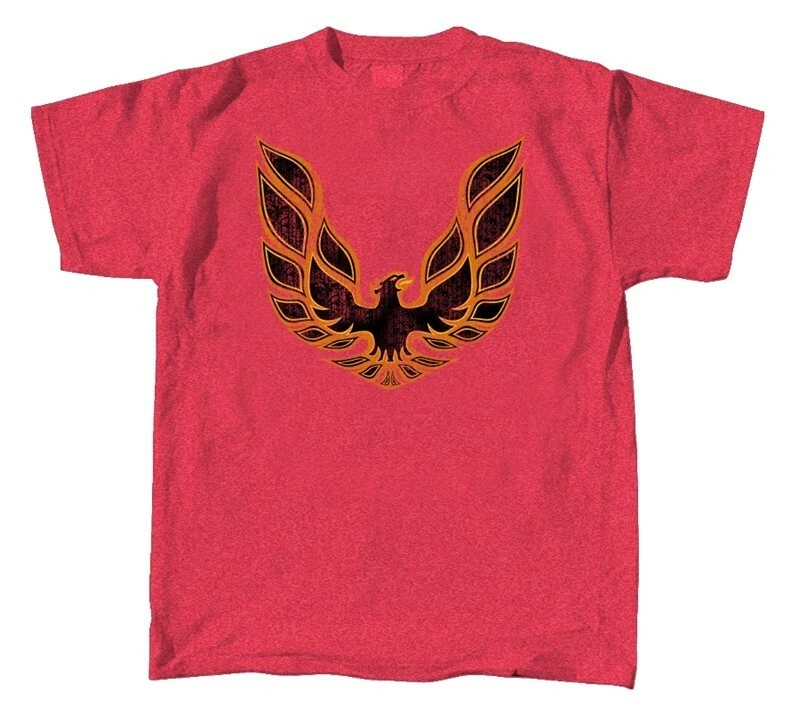 Camiseta Pontiac Firebird Logo Phoenix Nueva Camiseta Brezo Rojo American Muscle  Foto 1 de 1