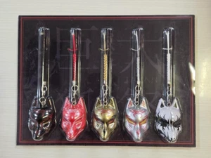 BABYMETAL 5 Fox Netsuke Mask Mascots with Strap for the 5 Fox Festivals Mint - Picture 1 of 1