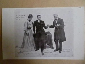 Theatre Actors Postcard- SCENE FROM EVERTBODY'S SECRET - Picture 1 of 1