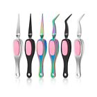 Durable Nail Art Shaping Tweezers Anti-slip Nails Extension Clips  Manicurist