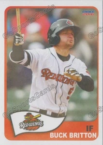Rochester Red Wings Buck Britton 2016 radiocontrol novato gemelos - Imagen 1 de 1