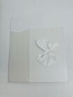 FashionCraft - Elegant White Gift Box With Bow, Set Of 12, Without Tags