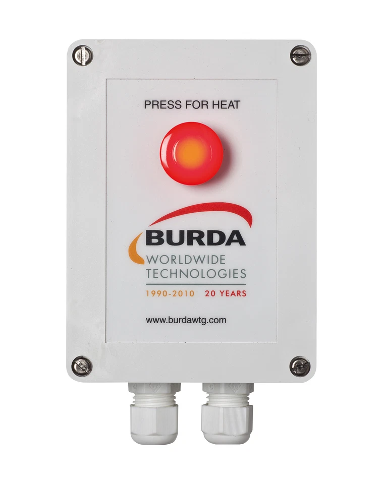 Burda Infrarossi Riscaldatore Timer Soft Start 2000 Watt Closed IP20 IN Bianco - Immagine 1 di 1