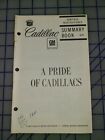 1967 Cadillac Service Roundtable Pride Training Manual Sep 67 