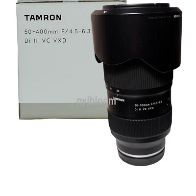 New TAMRON 50-400mm F4.5-6.3 Di III VC VXD Lens for Nikon Z Full-Frame - Image 1 of 4