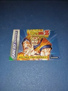 Notice manuel Nintendo game boy advance gba dragon ball z the legacy of goku - Imagen 1 de 2