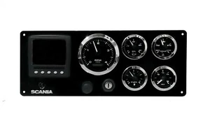Scania Canbus Moteur Bateau Instrument Panneau Pré Câblé USA Fabriqué - Picture 1 of 2