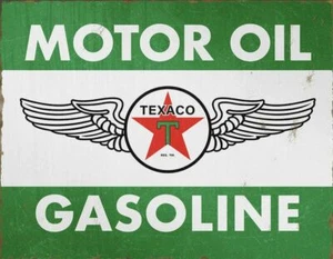 Texaco Gas Metal Tin Sign Motor Oil Garage Shop Bar Home Wall Decor #2565 - Picture 1 of 1