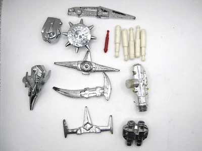 *GO LION* LOTTO DI ARMI, MISSILI, ACCESSORI VINTAGE ROBOT-VOLTRON-GUNDAM-anni 70 - Immagine 1 di 4