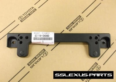 Lexus SC430 (2006-2007) OEM Genuino Parachoques Delantero PLACA SOPORTE SOPORTE Foto 1 de 2