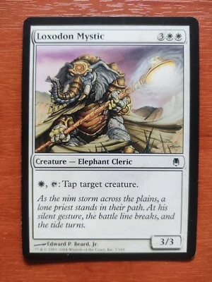 1 X MTG Loxodon Mystic Darksteel Regular - Image 1 of 2