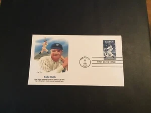 FDC 1983 #2046 FLEETWOOD BABE RUTH Cachet With 20 Cent Stamp USA - Picture 1 of 2