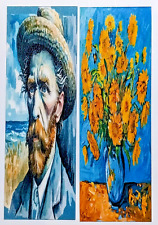 2 Van Gogh 199 GSM Cardstock 3 MIL Fully Laminated American Made Bookmarks