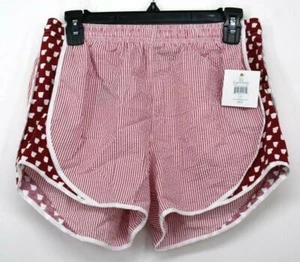 Lauren James Shorties Damen rot gestreift Gummizug & Kordelzug Shorts Baumwolle Gr. M - Bild 1 von 9