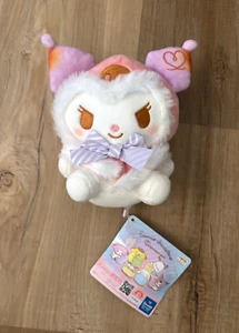 NWT Sanrio Japan KUROMI Plush Fluffy Mashumarumu Marshmallow Kawaii Stuffed Toy - Picture 1 of 20