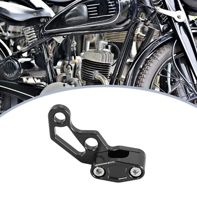 Universal Black Front Brake Line Hose Clamp Oil Pipe Line Clamps For Motorcycle  - Image 1 of 4