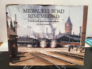 Milwaukee Road Remembered Hardcover Book By Jim Scribbins Kalmbach Pub. 1970 - Picture 1 of 15