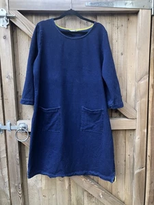 White Stuff Denim Stretch Tunic Dress Size  14 - Picture 1 of 5