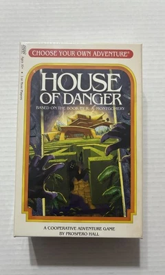 Choose Your Own Adventure House Of Danger Game New Sealed  - Image 1 of 4