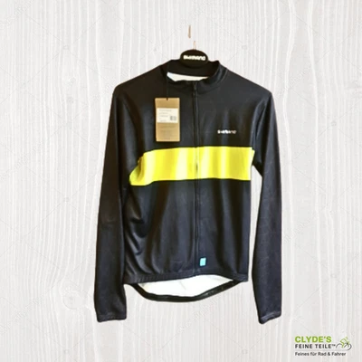 Shimano Herren Vertex Printed Jersey - Langarmtrikot – Größe L – Navy - Bild 1 von 4