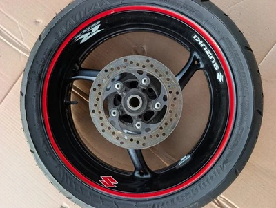 Llanta trasera rotor 11 25 2011-2025 Suzuki GSXR 600 750 OEM *RECTA  Foto 1 de 4