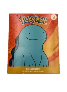 2025 McDonald’s Happy Meal Toy Pokémon #9 Quagsire SEALED Pack Card Stickers New - Picture 1 of 10