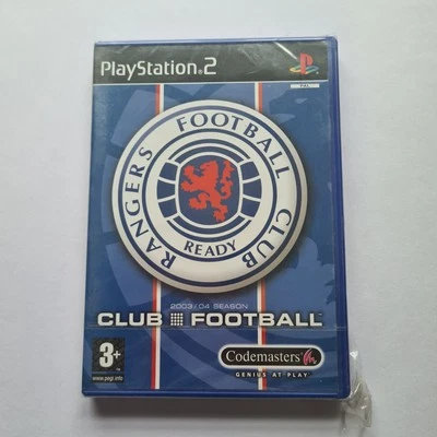 RANGERS CLUB FOOTBALL   PS2 NEW/SEALED WITH PS2 STRIP . - Image 1 of 4