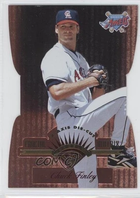 1997 Leaf Die-Cut Fractal Matrix Chuck Finley #87 - Image 1 of 2