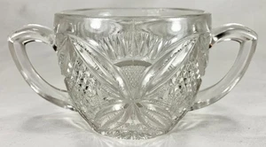 Pattee Cross Sugar Bowl Base US Glass 1909 EAPG Broughton No 15112 Antique (O) - Picture 1 of 12
