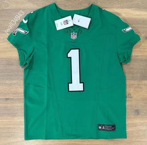 AUTENTICA maglia Jalen Hurts Philadelphia Eagles Nike Vapor ELITE verde Kelly - Foto 1 di 15