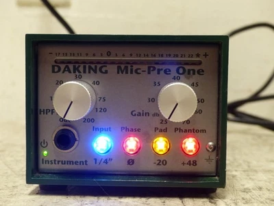 Daking Mic Pre One ~ Single Channel Class A Microphone Preamp ~ FREE SHIPPING - Image 1 of 4