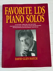 Favorite LDS Piano Solos David Hatch Songbook 1991 - Bild 1 von 5
