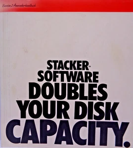 IBM PC -- STACKER VERSION 2 ANWENDERHANDBUCH (STAC ELECTRONICS - MANUAL) #1DE - Bild 1 von 7