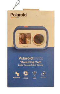 New Polaroid iD922 Streaming Action Digital Camera Blue Open Box Photography - Picture 1 of 15