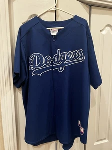 Majestic Auth Collection LA DODGERS XL Jersey Blue Must Have For Dodgers Fans⚾️ - Picture 1 of 7