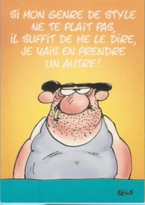 BINET   carte postale BD  Les BIDOCHON   Edition cartoon Collection  1997 - Zdjęcie 1 z 1