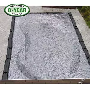 Cubierta de piscina de invierno In The Swim rectangular micro malla enterrada, 8 años de garantía - Imagen 1 de 6