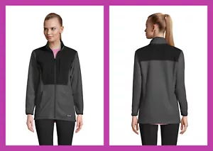 Lands' End ~ Grid Fleece Full Zip Jacket Women's Petite Small (6-8) $80 NIP - Picture 1 of 4