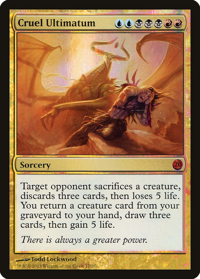 Cruel Ultimatum FOIL From the Vault: Twenty NM Mythic Rare CARD ABUGames - Image 1 of 1