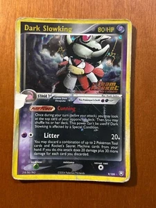 Pokemon Dark Slowking 9/109 Holo Reverse Stamped Ex Team Rocket Returns Nintendo - Bild 1 von 2
