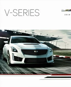 2018 Cadillac V-Serie ATS-V CTS-V 44-Seiten Deluxe Händler Verkaufsprospekt - NEU! - Bild 1 von 1
