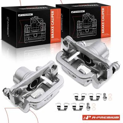 Pinza de freno de disco trasera 2 piezas con soporte para Nissan Juke 2011-2017 Tiida Sentra Foto 1 de 4