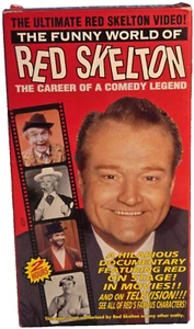 The Funny World of Red Skelton; The Career of a Comedy Legend 2 Hour VHS Tape - Picture 1 of 8