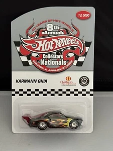 Hot Wheels 8th Annual Nationals Charity Car Karmann Ghia 1 Of 3000 BRAND NEW ! - Picture 1 of 8