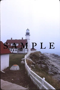 KODACHROME COLOR SLIDE OF PORTLAND LIGHTHOUSE, MAINE - 1979 - NO DUPE - Picture 1 of 1