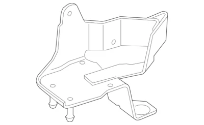 Soporte de montaje de bomba ABS OE 1664310140 Mercedes Benz ML63 AMG ML550 ML350 12-15 Foto 1 de 3