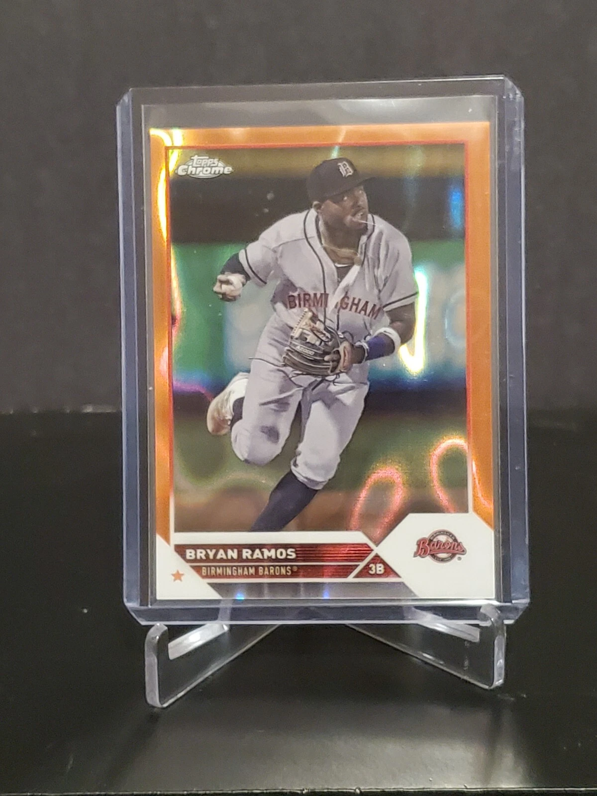 2023 TOPPS PRO DEBUT Bryan Ramos ORANGE LAVA /25
